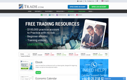 Trade.com homepage
